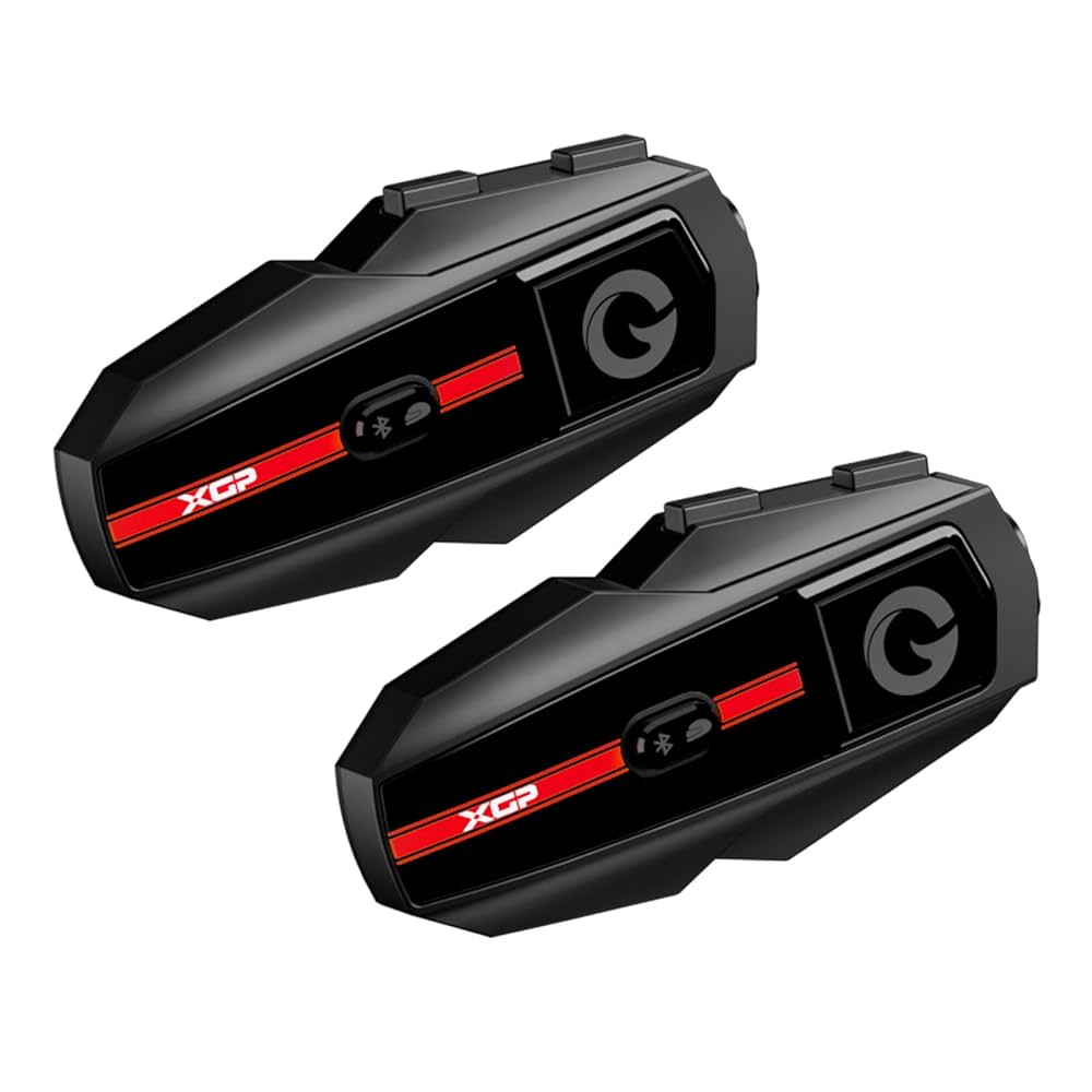 ひさ ブラック/ゴールド　XGP X1付 Amazon.com: XGP X1 Motorcycle Helmet Bluetooth Headphones V5